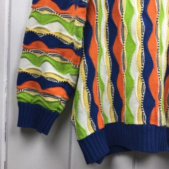 Bluez 3D Knit Sweater, Size Large - Picture 2 of 9